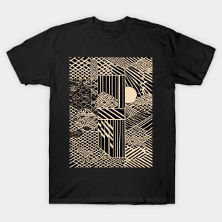 Abstract Japanese Pattern T-Shirt